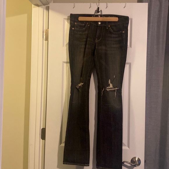 EUC Straight Leg 7 for all Mankind Jeans - Picture 3 of 5